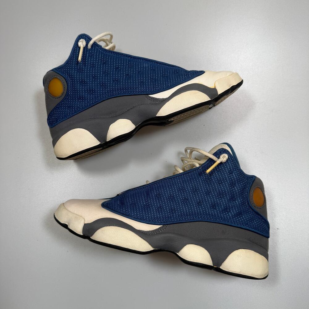 Nike Air Jordan 13 Retro GS French Blue Flint Grey 5.5Y Dallas Cowboys Colors
